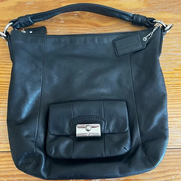 Coach Kirstin Leather Hobo Bag - Picture 9 of 9